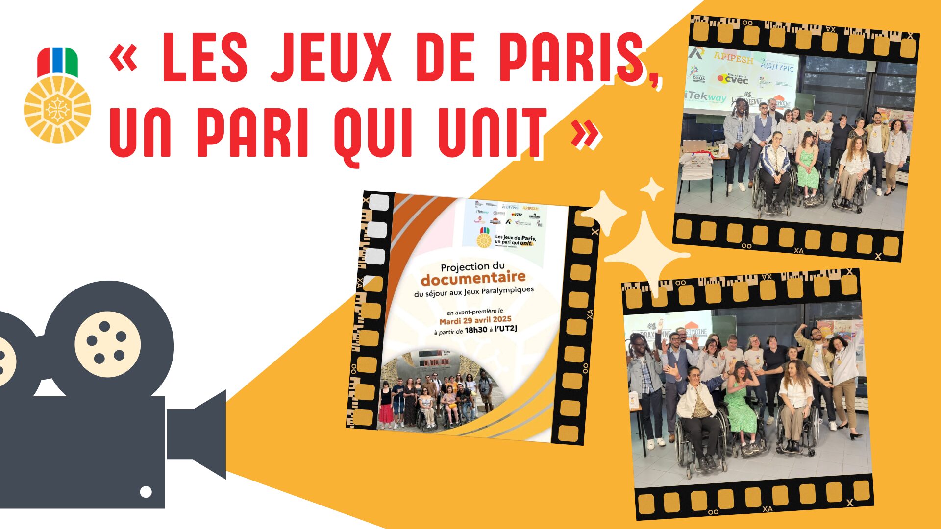 Documentaire, Paris, Jeu, Pari, Unité, Projection, Handicap, Communauté